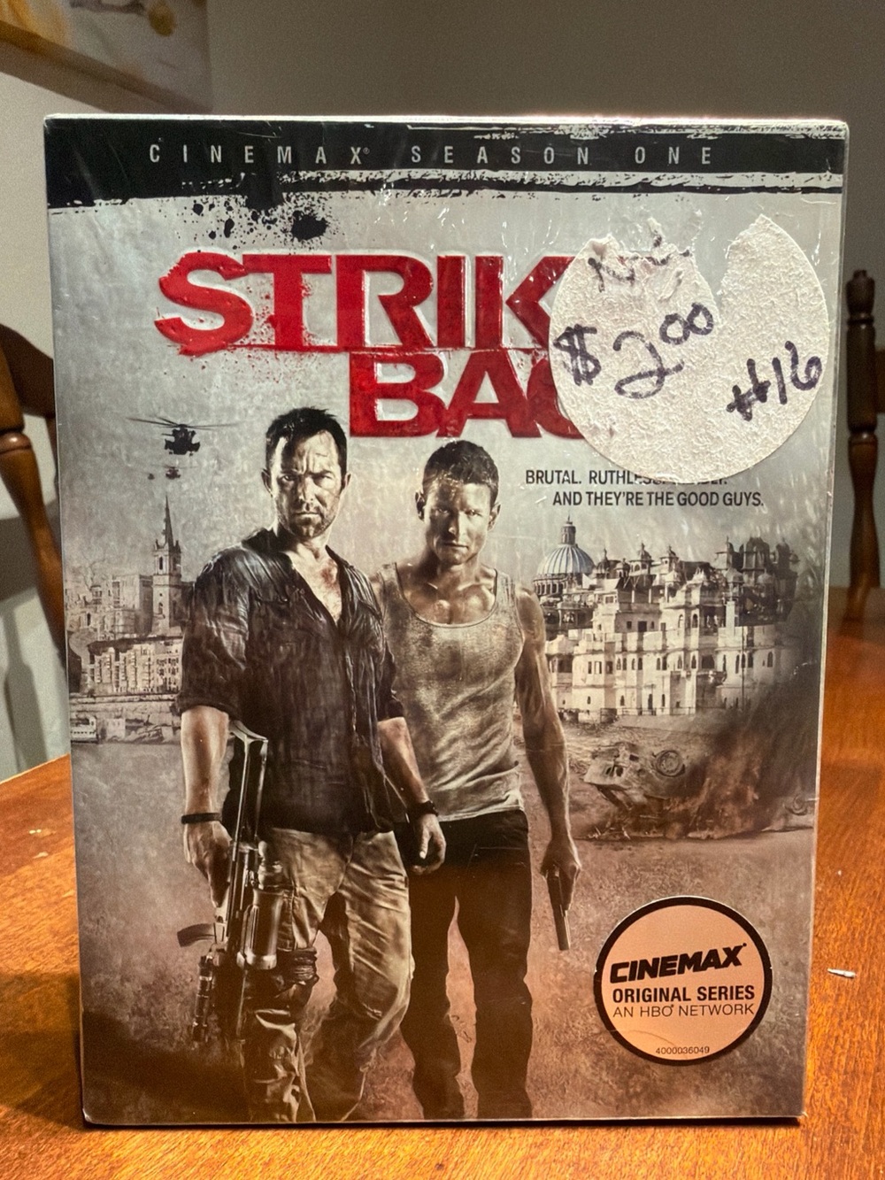 Strike Back: Cinemax Season 1 (DVD) New Sealed